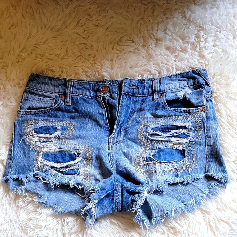 High Rise Mossimo boots shorts
